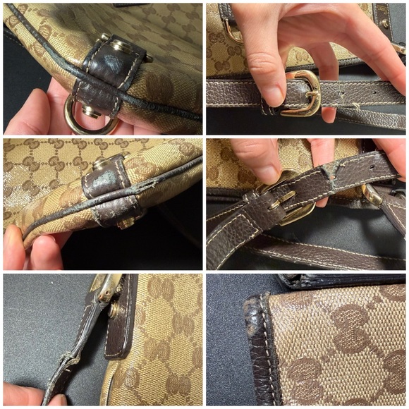 Sale ‼️Gucci Tan and Brown Monogram Shoulder Bag - Picture 15 of 15